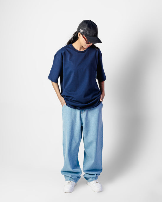 Baggy Fit Denim Jeans Blue - Unisex