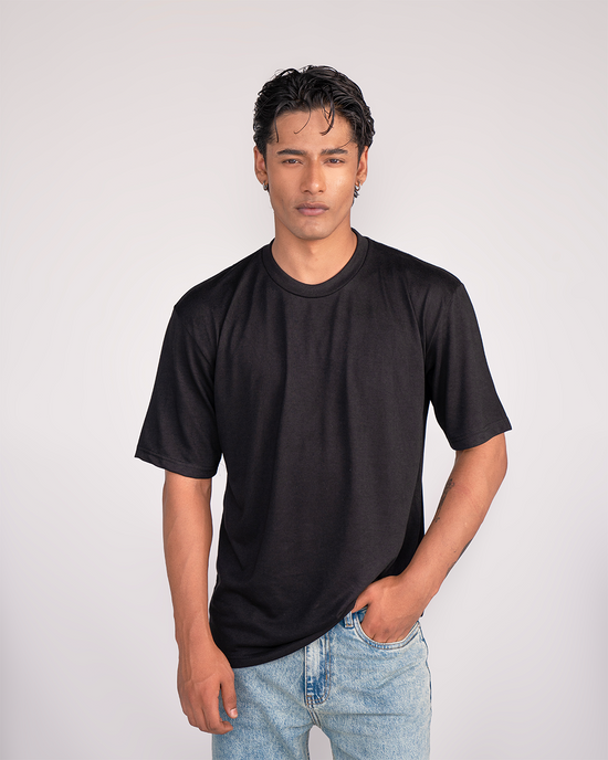 Lunar Fade Graphic Oversized T-Shirt