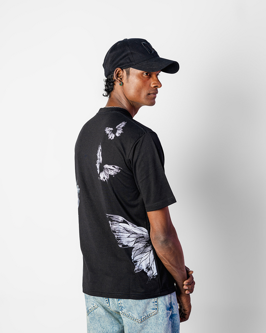 Serene Graphic Oversized T-Shirt