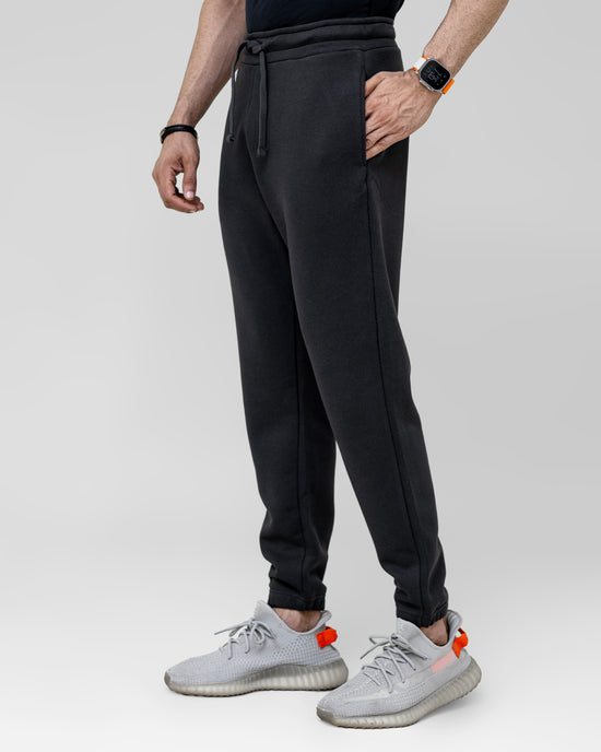 Eire Black Fleece Trouser
