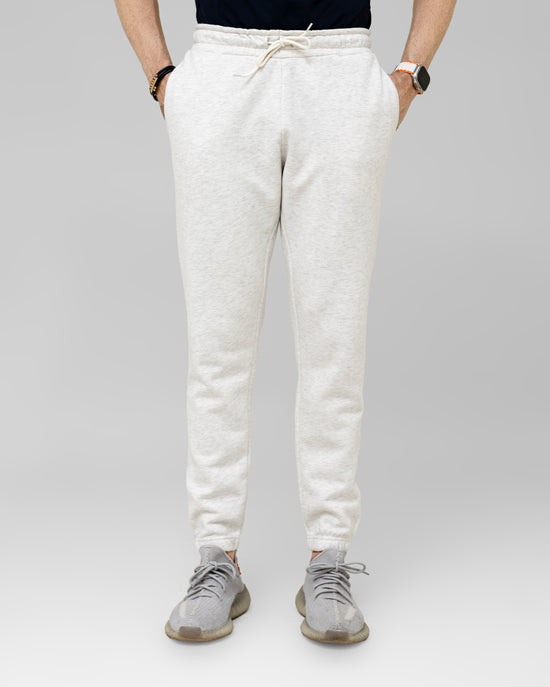 Voguetella Off White Unisex Trouser - Comfortable Fleece Trousers