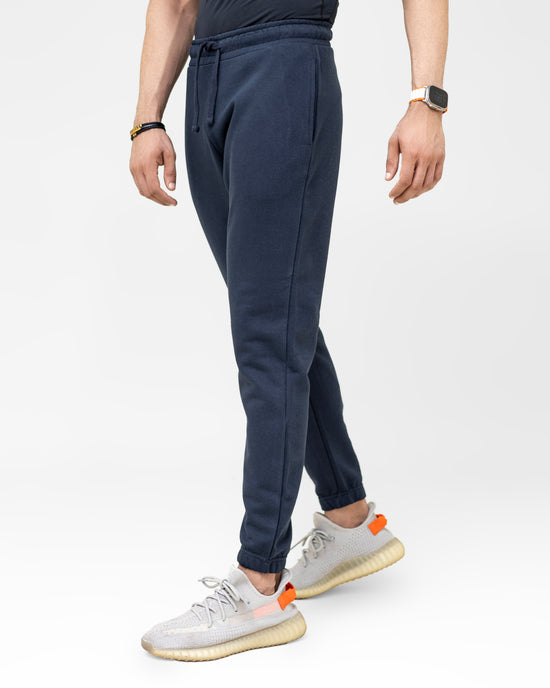 Voguetella Navy Blue Unisex Trouser - Comfortable Fleece Trousers