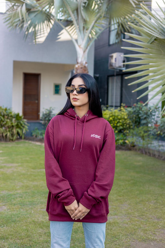 Signature Maroon Pullover Hoodie