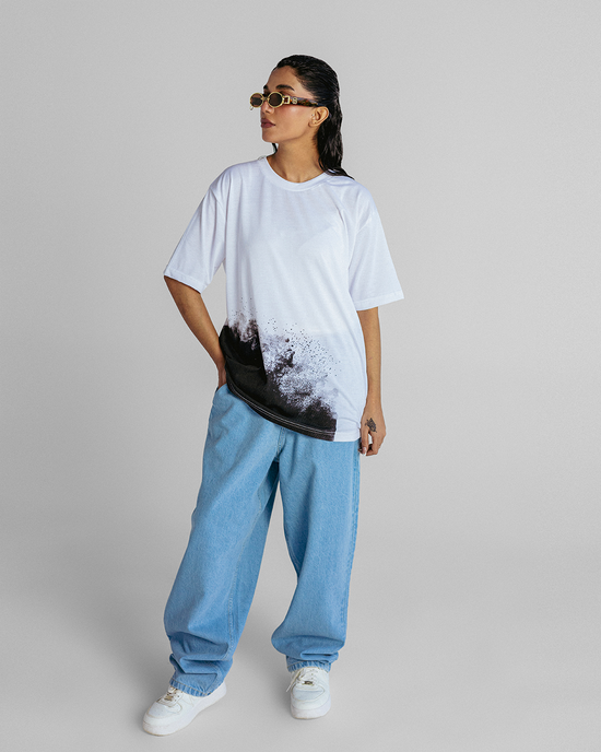 Smog Graphic Oversized T-Shirt Unisex