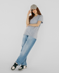 Nobel Regular Fit Acid Wash Tee Unisex