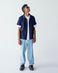 Blue Vogue Interlock Polo Shirt Unisex