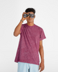 Rouge Regular Fit Acid Wash Tee Unisex