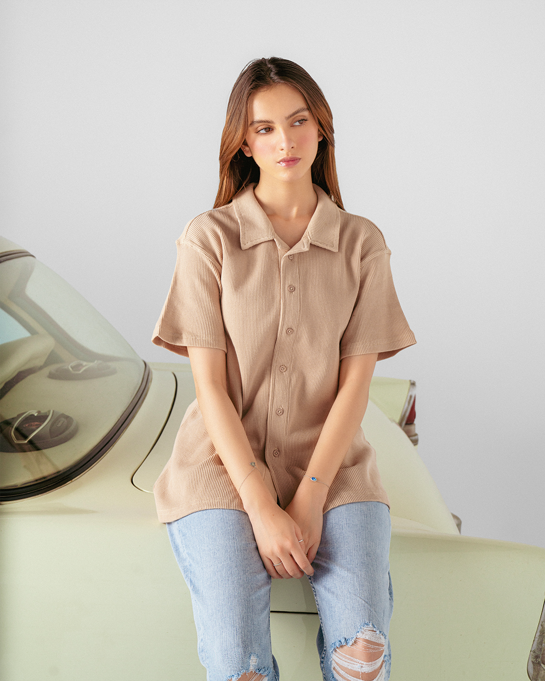 Clam Shell Vogue Interlock Unisex Polo Shirt