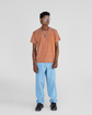 Regular Fit Acid Wash Tee - Fabric Pure Cotton