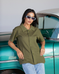 Greyish Brown Vogue Interlock Polo Shirt Unisex