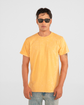 Arylide Yellow Drop Shoulder Acid Wash Tee Unisex