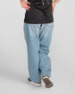 Loose Fit Rigid Denim Jeans Light Blue