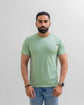 Spanish Green Regular Fit Acid Wash Tee Unisex