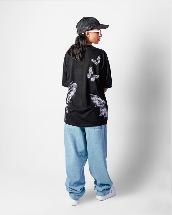 Serene Graphic Oversized T-Shirt Unisex