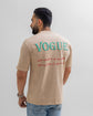 Afsana Rodeo Dust Oversized Embossed T-Shirt