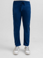 Men Women Basic Relaxed Trouser Blue