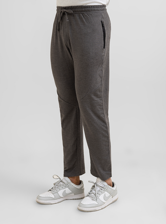 Men Women Basic Relaxed Trouser Gray