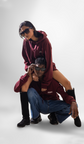 Vogue Signature Hoodie for Men Women / Couples Cool Graphic Hooded Pullover - Unisex