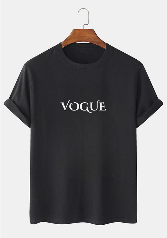 Vogue Tee Black Unisex T-Shirt