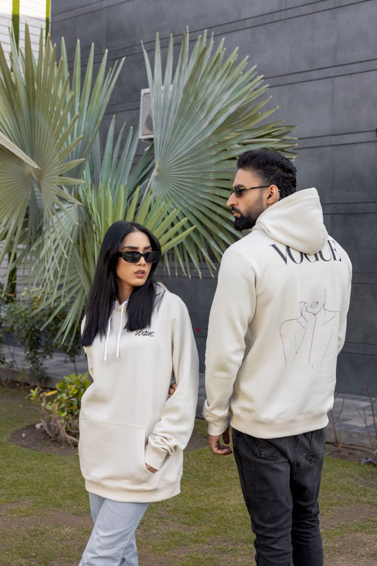 Essence Cream Pullover Hoodie