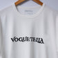 Voguetella Printed T Shirt White - Unisex