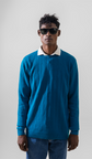 VOGUE CREWNECK PULLOVER SWEATER LONG SLEEVE CERULEAN -UNISEX